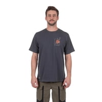 Polera Manga Corta Hombre Digueñe Lhotse Azul S