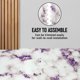 thumbnail image 5 of Baldosas de espuma para suelo Home Cube USA 61 cm Mármol púrpura - Pack de 24, 5 of 6