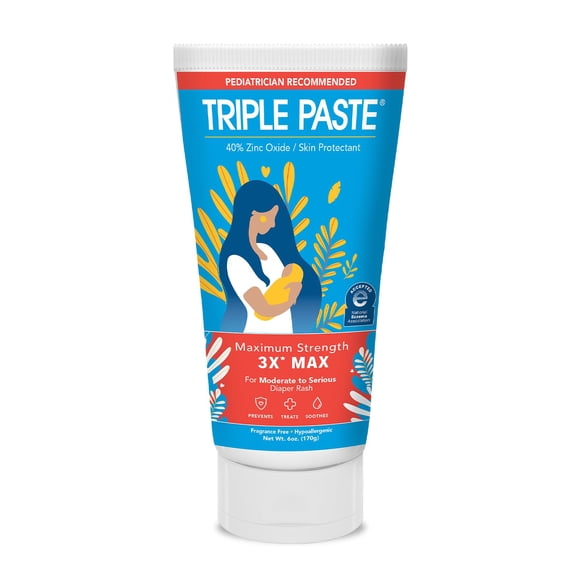 Pomada para dermatitis del pañal, triple pasta, tubo de 177 ml, 3 veces como máximo