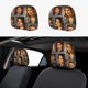 thumbnail image 1 of Tree Hill Funda Protectora Universal Para Reposacabezas De Coche Funda Elástica Para Reposacabezas De Asiento De Auto Funda De Tela Antipolvo Accesorios De Interior 2 Piezas, 1 of 6