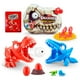 thumbnail image 1 of Set de batalla SMASHERS mini T Rex Dino Island Rojo, 1 of 4