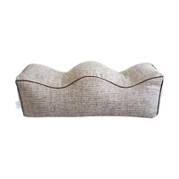 Magideal - Almohada Para Piernas Cojín De Apoyo Para Piernas Cojín Espaciador Para Piernas Almohada Reposapiés Respetuosa Con La Piel Cojín De Apoyo Duradero Beige