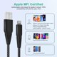 thumbnail image 2 of Cable de carga Bawanfa de nailon trenzado de 26 pies/8 m para iPhone, 2 of 8