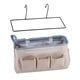 thumbnail image 3 of Organizador colgante para cama, estante para cama, mesita de noche, bolsa colgante con construcción y ganchos para una fijación rápida para camas alta Beige, 3 of 5