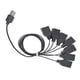 thumbnail image 4 of Accesorio Modelo De Puertos USB Para 10220 10260 10255 42083 Lámpara Redonda Ladrillos De Juguete Siete Puertos, 4 of 5