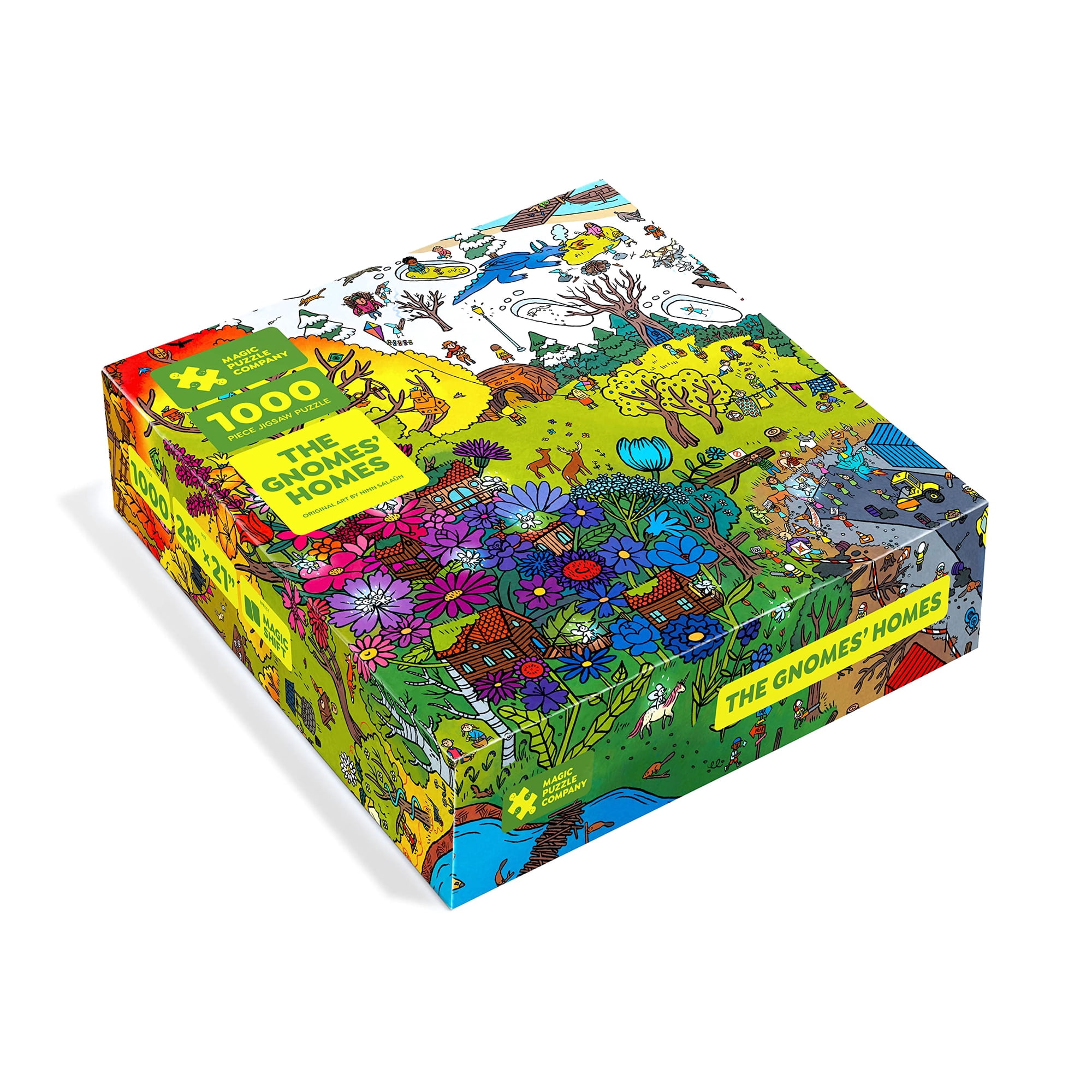 Rompecabezas Magic Puzzle Company The Gnomes' Homes, 1000 Piezas