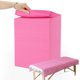 thumbnail image 1 of Sábanas desechables para mesa de masaje Ypfyed 79 cm x 180 cm, paquete de 200, color rosa, 1 of 7