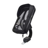 Magideal - Caja Del Teléfono Del Tenedor Del Teléfono Celular De La Bicicleta De La Bolsa Impermeable Del Tenedor Del Teléfono De La Motocicleta Con Diseño De La Espejo Retrovisor