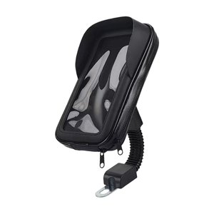 Magideal - Caja Del Teléfono Del Tenedor Del Teléfono Celular De La Bicicleta De La Bolsa Impermeable Del Tenedor Del Teléfono De La Motocicleta Con Diseño De La Espejo Retrovisor
