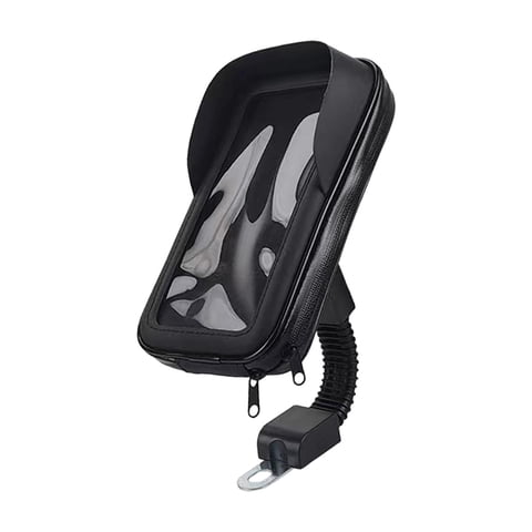 Magideal - Caja Del Teléfono Del Tenedor Del Teléfono Celular De La Bicicleta De La Bolsa Impermeable Del Tenedor Del Teléfono De La Motocicleta Con Diseño De La Espejo Retrovisor
