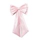 thumbnail image 4 of Lazo De Satén Desmontable, Lazo De Cola Corta Para Atuendos, Bodas, Fiestas, Color Rosa, 4 of 5