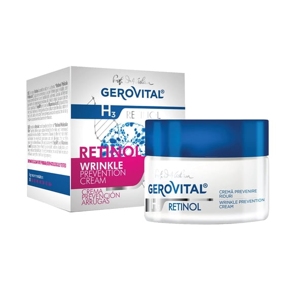 Crema de Retinol Gerovital 50 ml Vitamina A y E