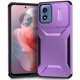 thumbnail image 5 of Funda Resistente para Motorola Moto G Play 4G 2024 con Tapa Deslizante y Protección Militar Morado, 5 of 6