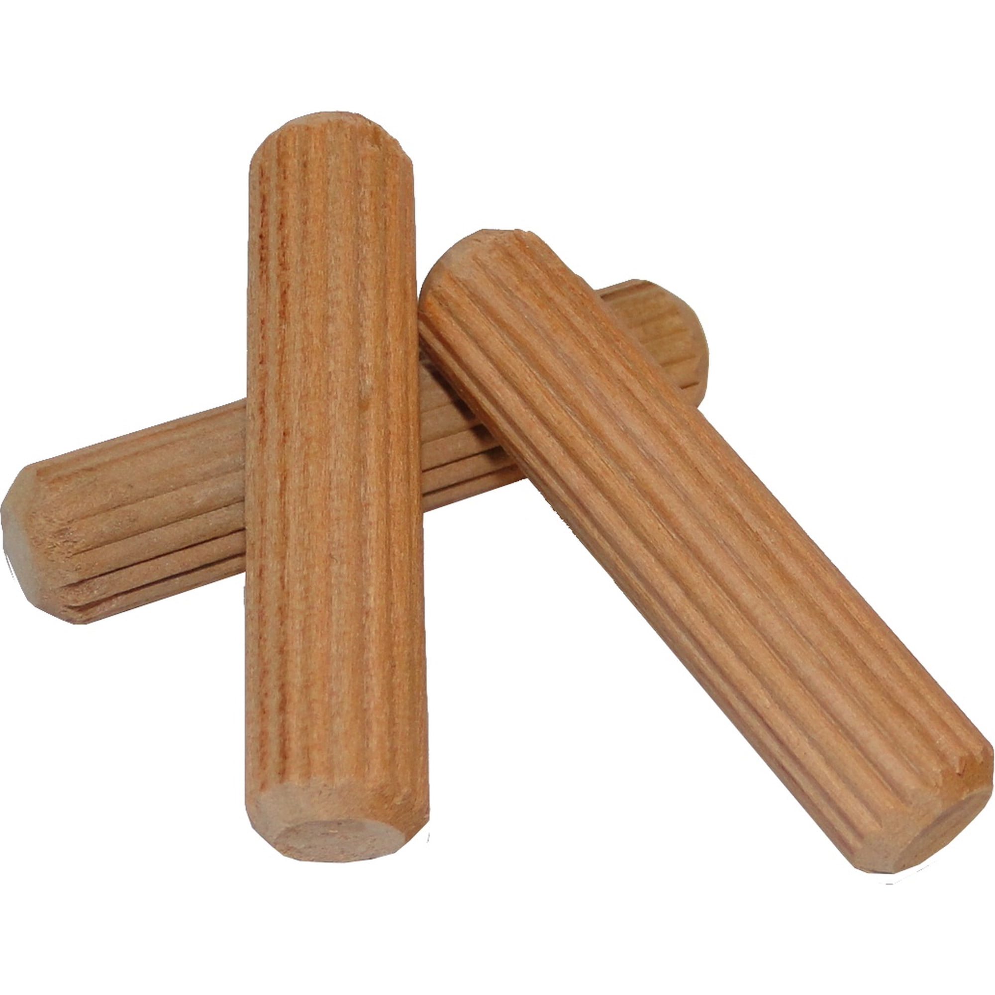 Practicos Soluicones - Tarugo De Madera Estriado 8x45mm - 100 U.