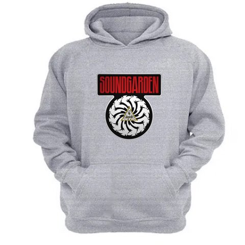 Genérico - Polerón Canguro Soundgarden Gris Claro Talla L Unisex