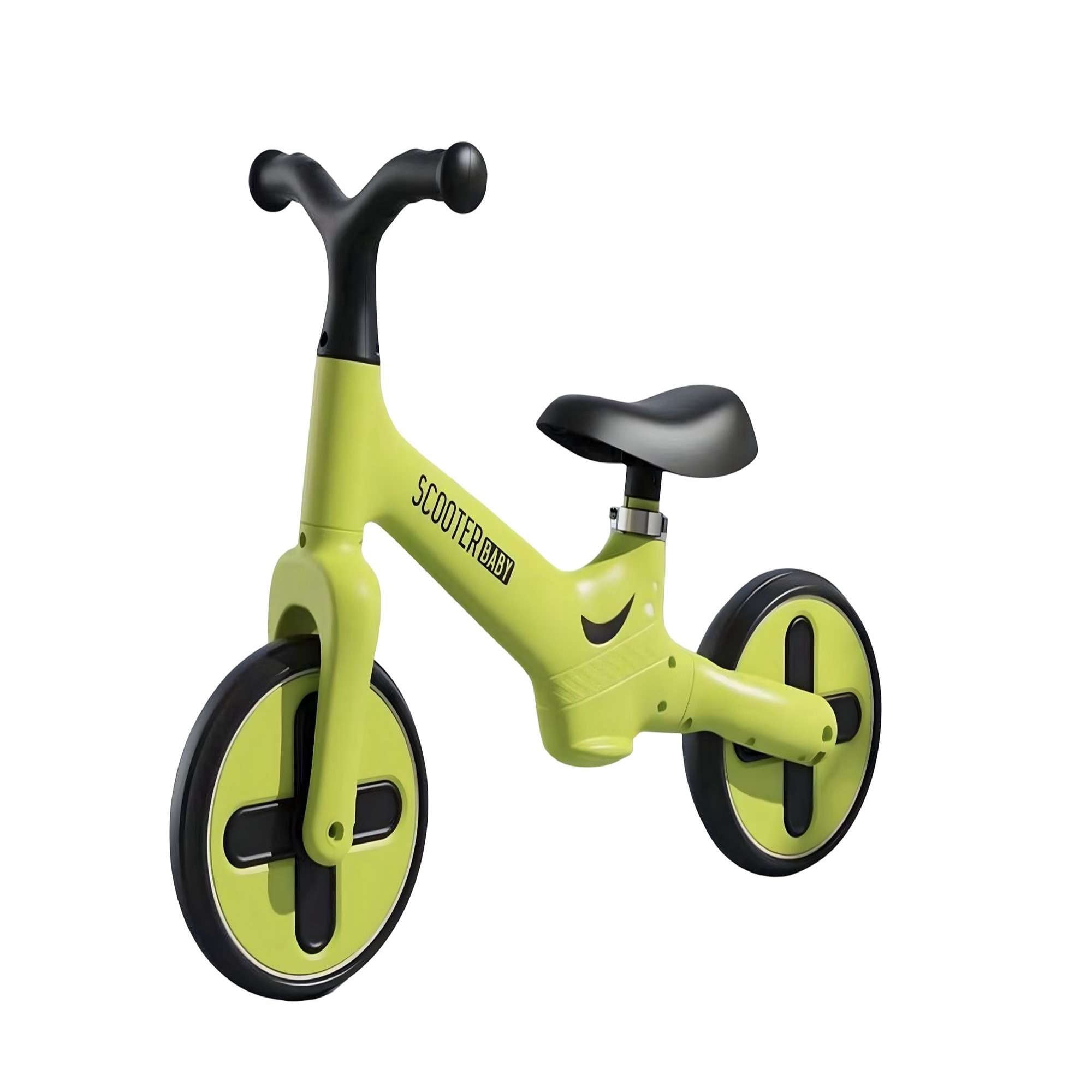 Bebesuni - Bicicleta Equilibrio Balance Aprendizaje Sin Pedales Niña Niño Verde
