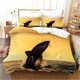 thumbnail image 2 of 3D Blue Ocean Sharks Duvet Cover with Pillow Cover Bedding Set Single Double Twin Full Queen King Size Bed Set for Bedroom Decor, 2 of 5