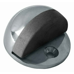 Tope De Puerta Medialuna Metálico Niquel 25 Un Dvp