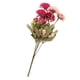 thumbnail image 3 of 1 manojo de peonía artificial flor de seda ramo nupcial decoración del jardín rosa roja, 3 of 3