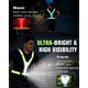 thumbnail image 3 of Zacro Chaleco reflectante LED con luz de pecho 500 lm y 5 colores RGB, 3 of 3