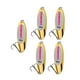 thumbnail image 2 of 5 Piezas Cucharas De Pesca Señuelos Metal Vertical Bass Cebos Y Señuelos Agua Dulce Oro 60g, 2 of 4
