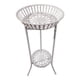 thumbnail image 5 of Pedestal Para Maceta Maceteros Metalico 2 Niveles Blanco 81x34 Cm, 5 of 6