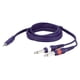 thumbnail image 1 of Cable Audio 3.5mm A 2plug 6.3mm 1.5mt, 1 of 1