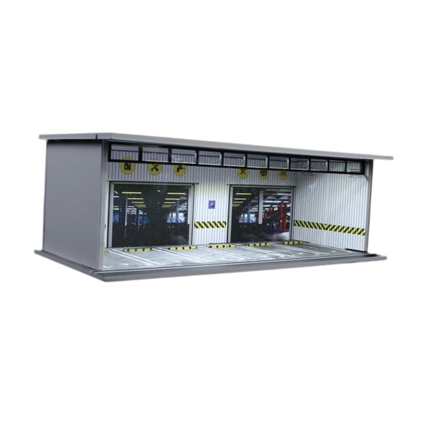 Vitrina Decorativa Para Maquetas De Coches A Escala 1/64 Con Luz Para Decoración Del Hogar MO914058
