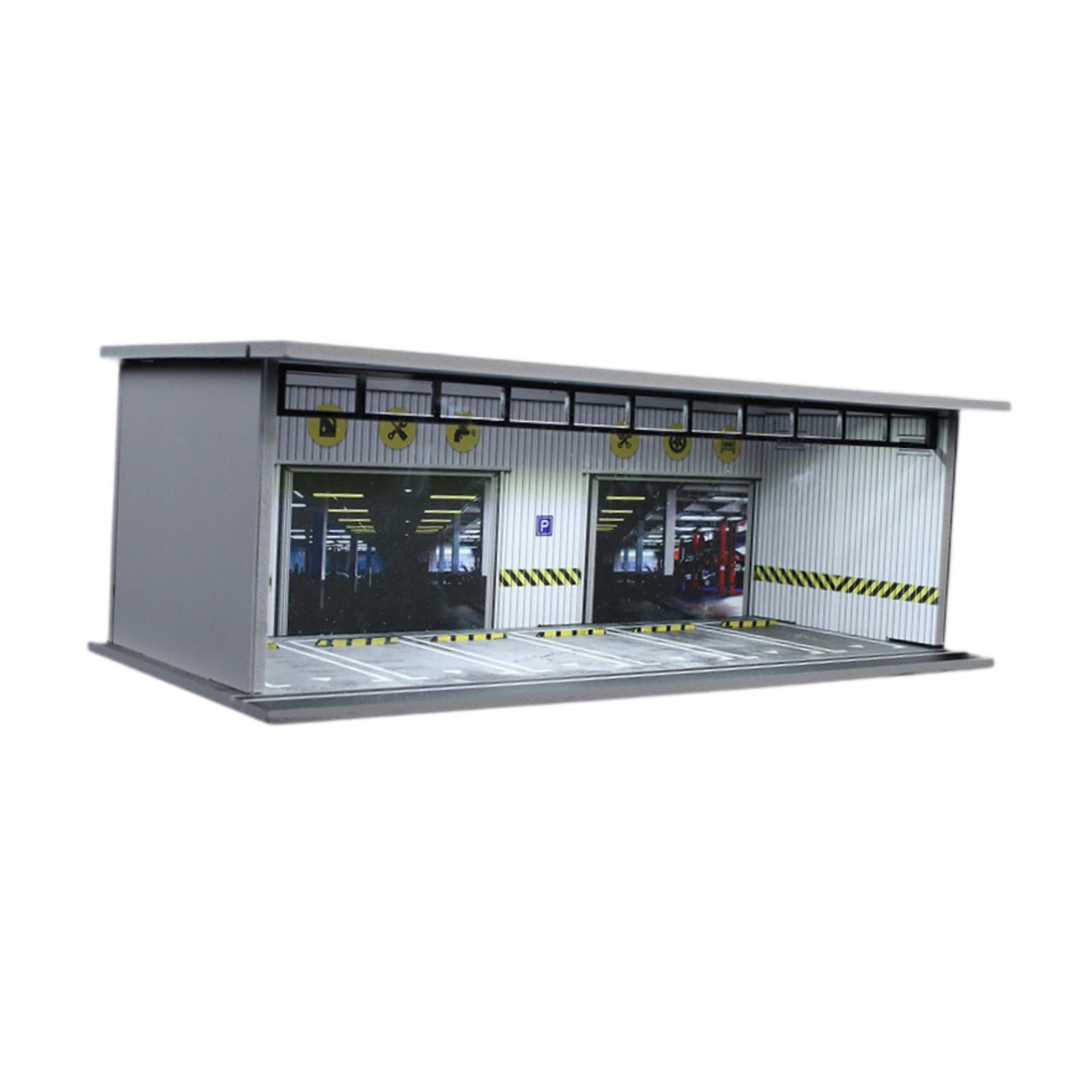 Bothyi - Vitrina Decorativa Para Maquetas De Coches A Escala 1/64 Con Luz Para Decoración Del Hogar Mo914058