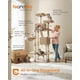 thumbnail image 2 of Árbol para Gatos Feandrea UPCT190K01 206 cm con 13 Rascadores, 2 of 6
