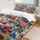 thumbnail image 1 of Many Cars Lightning Mcqueen Comforter Set Soft 3 Pcs Twin Bedding Sets Thicken for All Season, 1 of 5