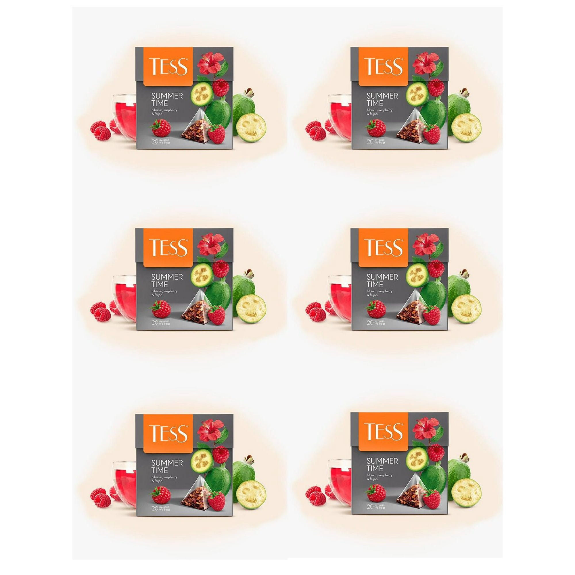 Pack 6 Té Tess Sumer Time