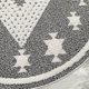 thumbnail image 5 of Alfombra Redonda Palafito Gris 240 x 240 cm, 5 of 6