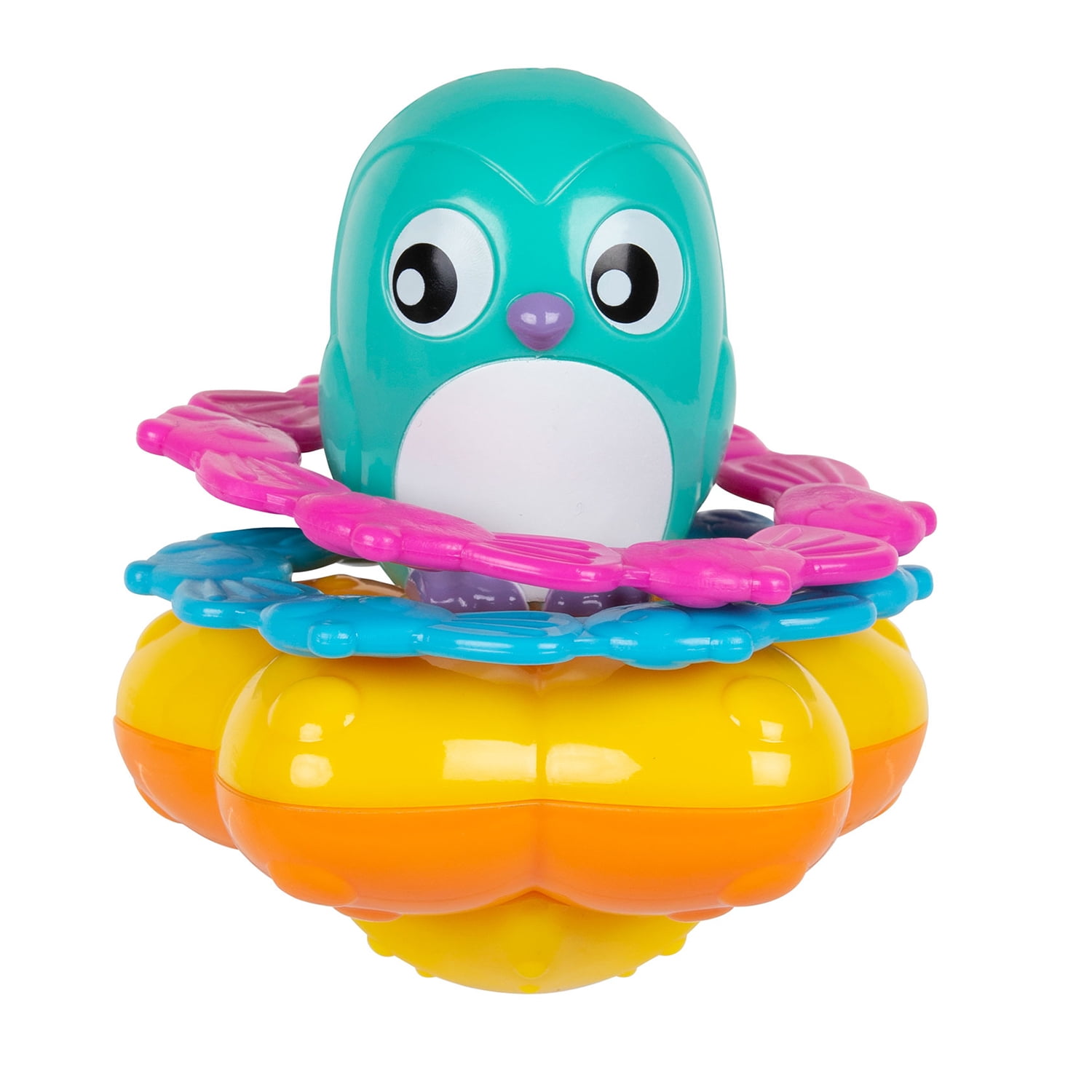 Playgro - Juguete Para El Baño Apilador De Anillos Flotador Y Lanzador
