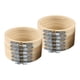 thumbnail image 4 of 12 Uds. Anillos de aros bordados a mano de bambú con marcos ajustables para manualidades con agujas, costura práctica, herramientas de adornos DIY 9 pulgadas, 4 of 5
