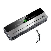 Magideal - Máquina Selladora Al Vacío Modos De Alimentos Secos Y Húmedos Máquina De Envasado Sellada Multifuncional Para Almacenamiento De Alimentos Máquina Sell Gris