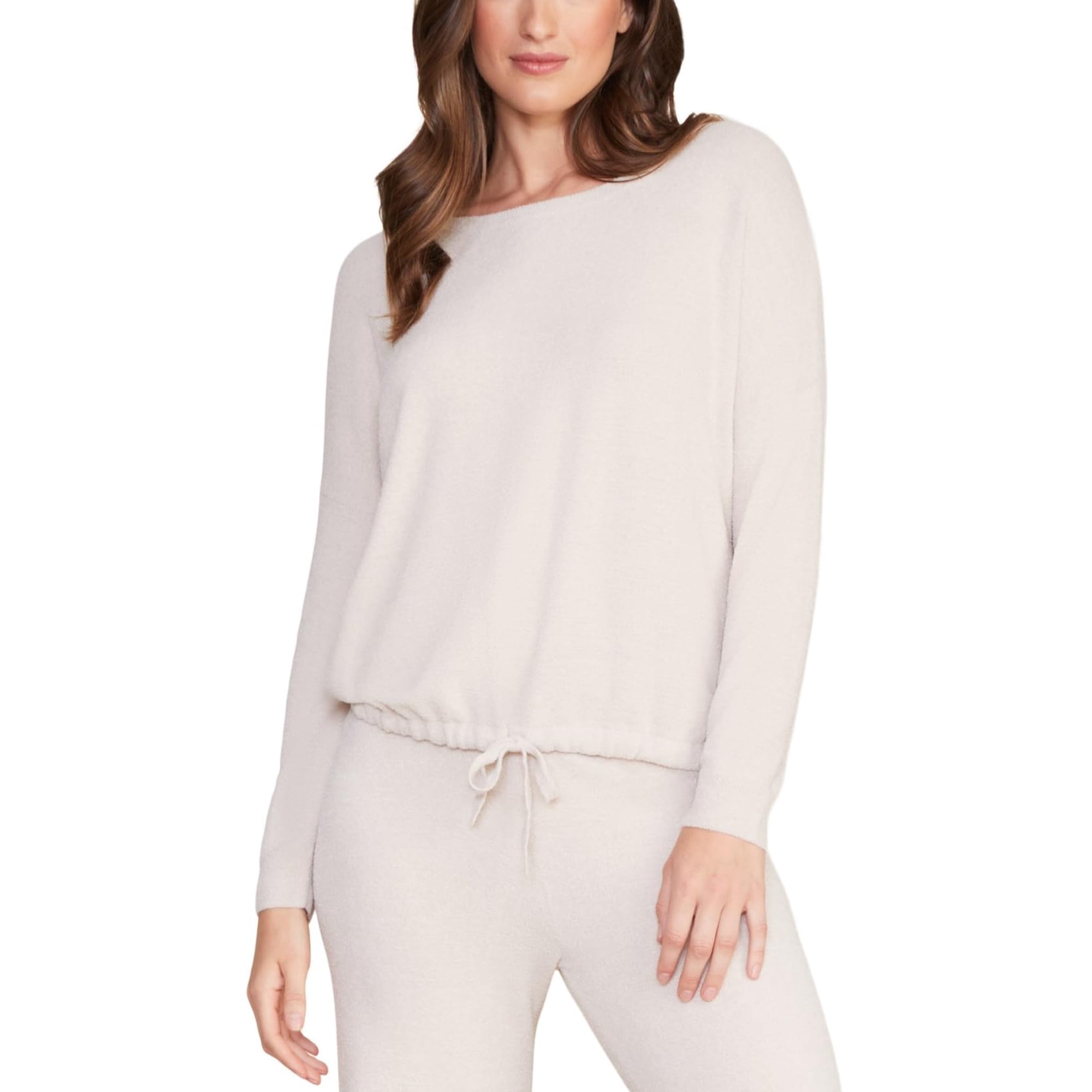 Suéter Holgado Barefoot Dreams Cozychic Ultra Lite Color Piedra Talla Grande