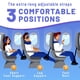 thumbnail image 2 of Reposapiés para avión, paquete de 2 unidades, hamaca BASIC CONCEPTS Perfect Foot, 2 of 7