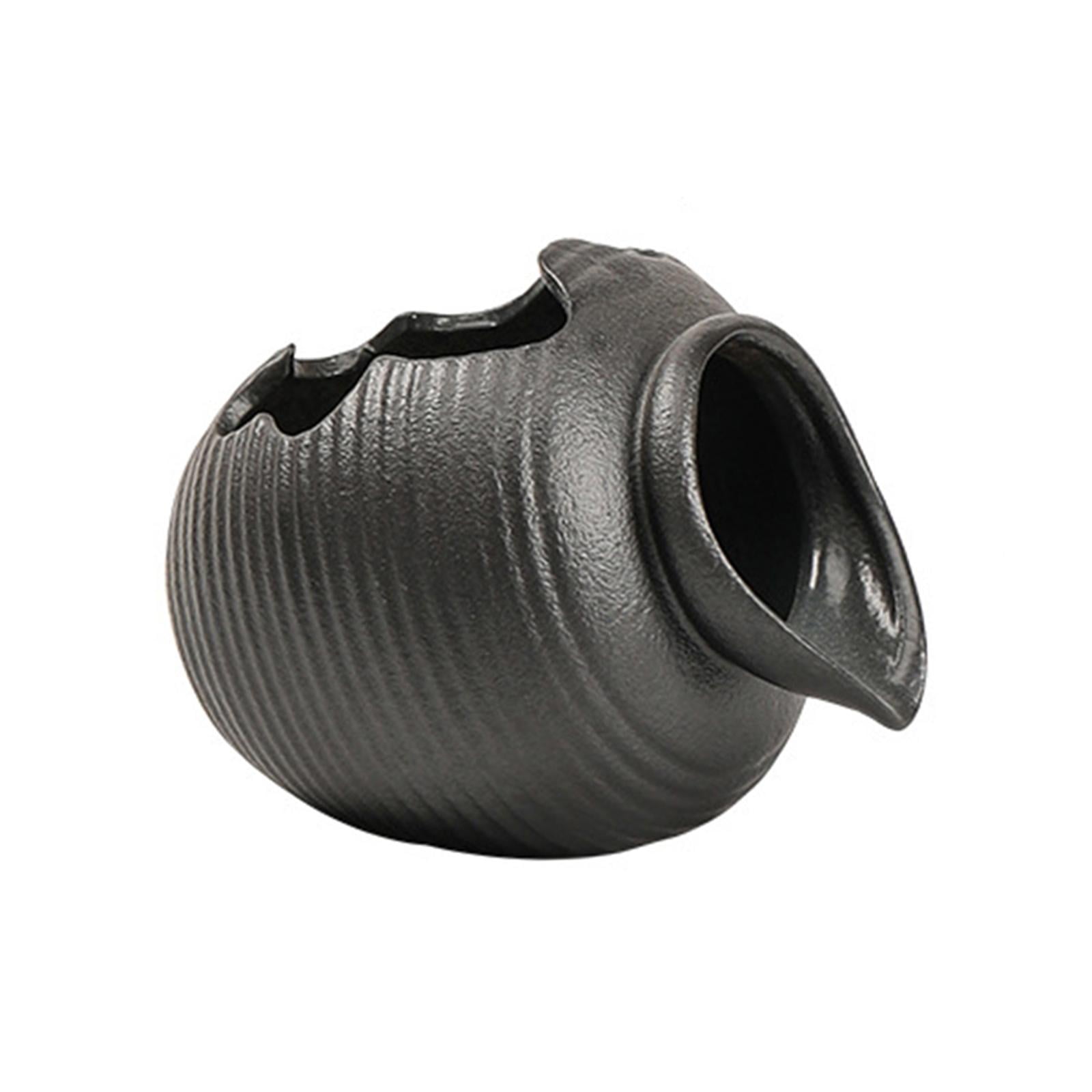 Magideal - Fuente De Agua En Cascada, Tarro De Barro, Tanque De Agua Abierto Para Jardín, Accesorio Para Exteriores, Adorno De Agua Que Fluye, Decoración De Mesa