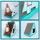 thumbnail image 3 of Rascador Para Gato Casa Triangular Verde, 3 of 3