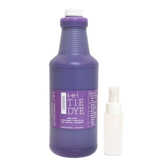 Kit de tie dye S·E·I Lavanda 1 L premezclado a base de agua