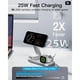thumbnail image 2 of Base 3 en 1 de Carga KEEPRO T8 Qi2 25W MagSafe Plegable, 2 of 3
