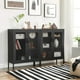 thumbnail image 2 of Buffet Aparador Negro Metalico Visrup, 2 of 7