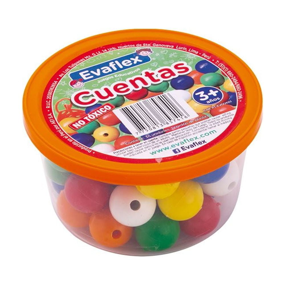 Evaflex - Cuentas Para Hilar