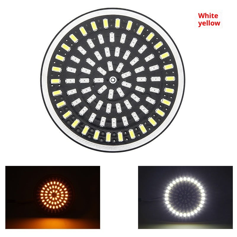 Xusx111 - 8pcs 1157 Señales De Giro Led Delantera Trasera 81 Luces Led Súper Brillante 1156 Bombillas Kit De Lentes 1986-2024 Compatible