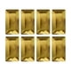 thumbnail image 1 of 8 platos desechables de papel de aluminio rectangulares, platos de papel para fiestas, utensilios para cafeterías, restaurantes, eventos, bodas y repo Oro, 1 of 5