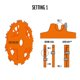 thumbnail image 5 of Hoja de sierra CMT Orange Tools 230.312.08 Dado 8" x 1,6 cm Z12, 5 of 8