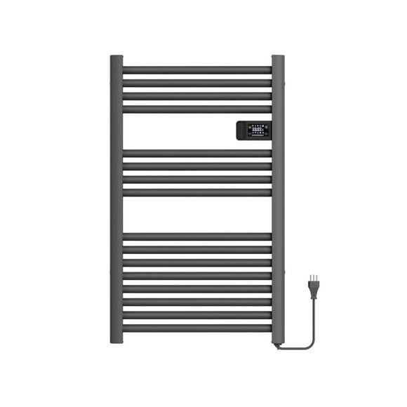 Calefactor Secador de Toallas Programable 500 w Mural 88x54 cm Vesubio Gris