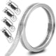 thumbnail image 1 of Abrazaderas de manguera de acero inoxidable con tornillo sin fin y ajustable (3 m, 5 abrazaderas), 1 of 5