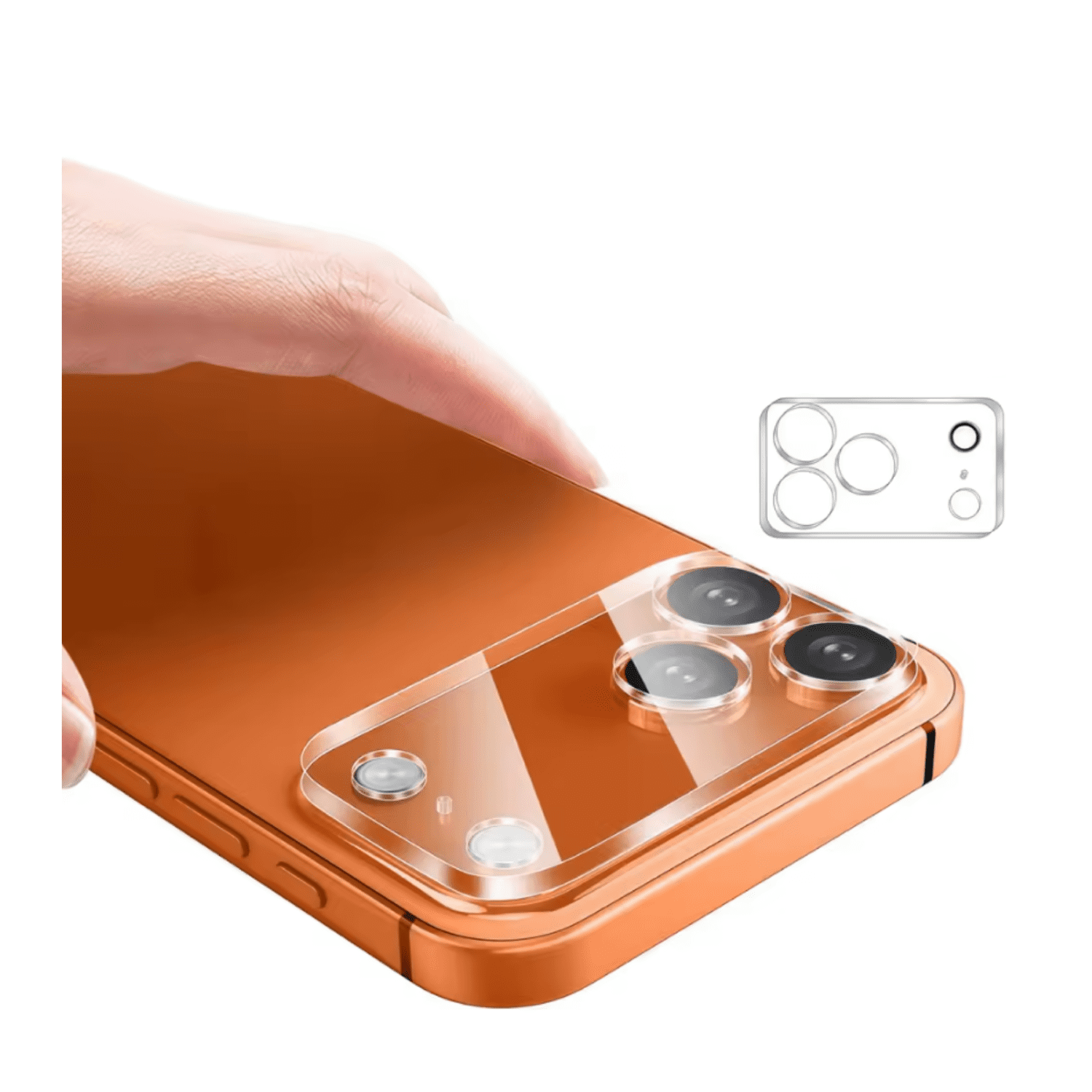 Mar Cases - Protector De Cámara Para Iphone 17 Pro Max Transparente